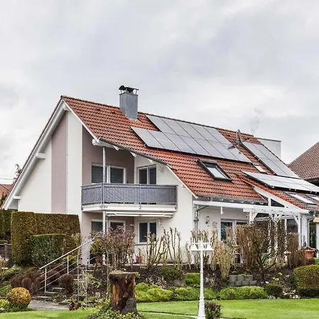 Im Gruenen, 10 Km Rv, 30 Km Bodensee, Kueche Bad Balkon 아파트 *